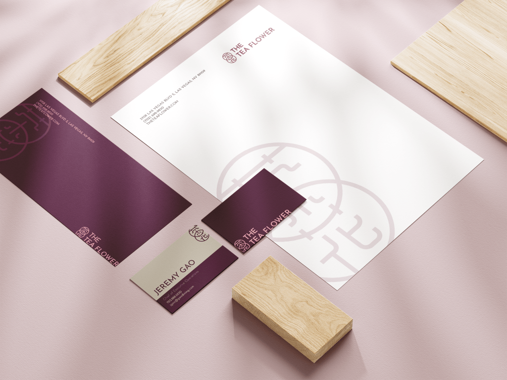 The Tea Flower – Restaurant Branding&nbsp;Project